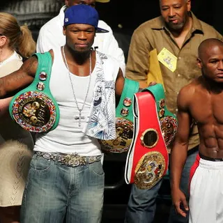 What's Going On With 50 Cent And Floyd Mayweather? Net Worth