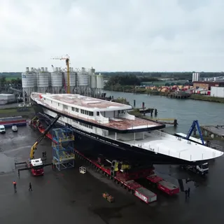 Drone Videos Catch First Glimpses Of Jeff Bezos' $500 Million Yacht Net Worth